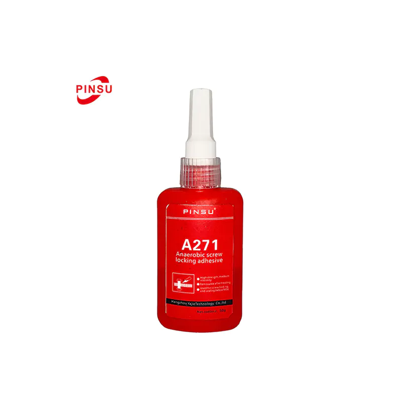Adesivo anaeróbico de nível industrial PINSU-A271 para vedação de metal e prevenção de vazamentos