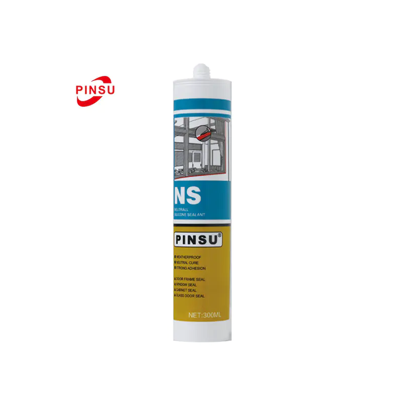 Selante de silicone neutro PINSU-NS à prova d'água e resistente às intempéries UV